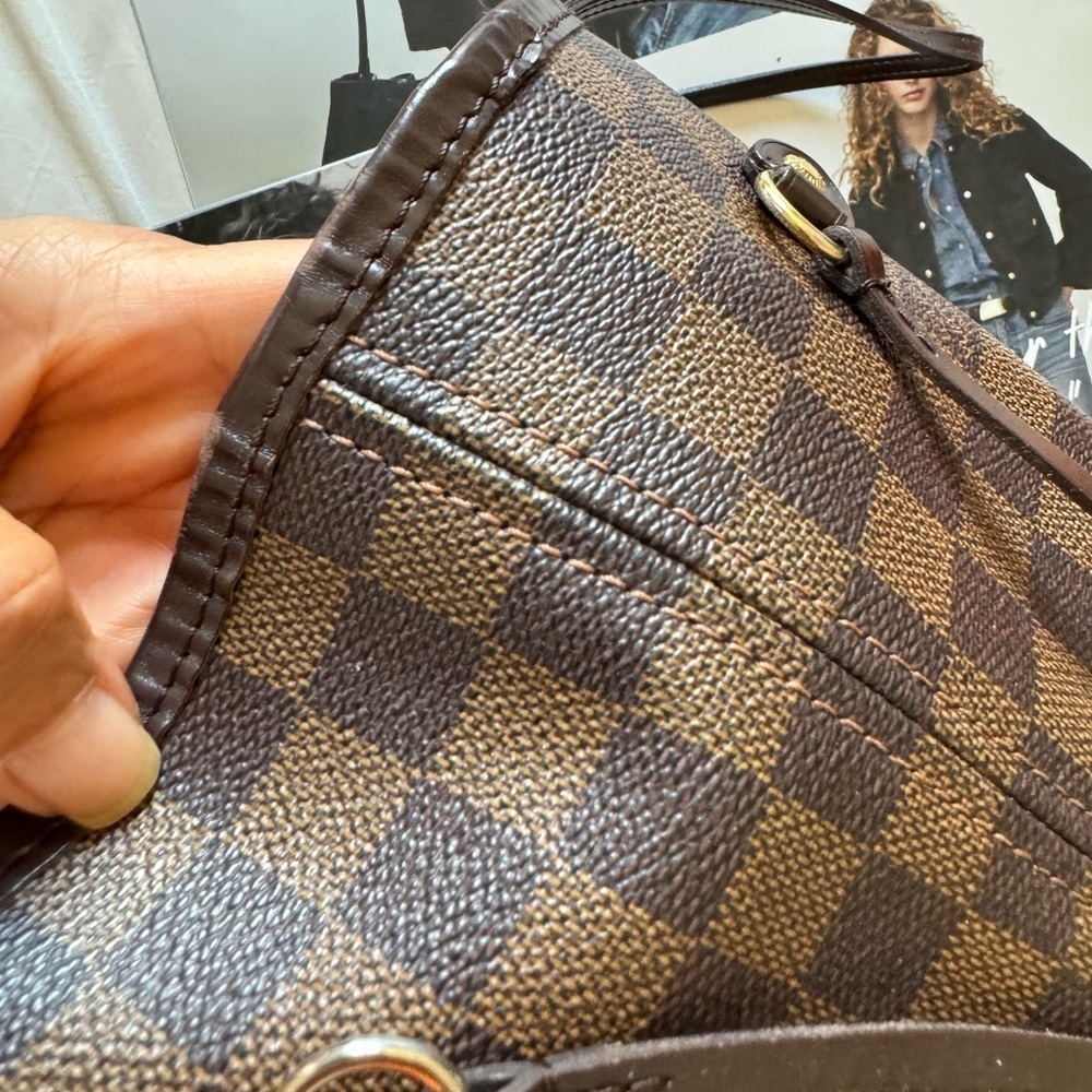 💯💯% AUTHENTIC Louis Vuitton Damier Ebene Neo Neverfull MM - Picture 9 of 17